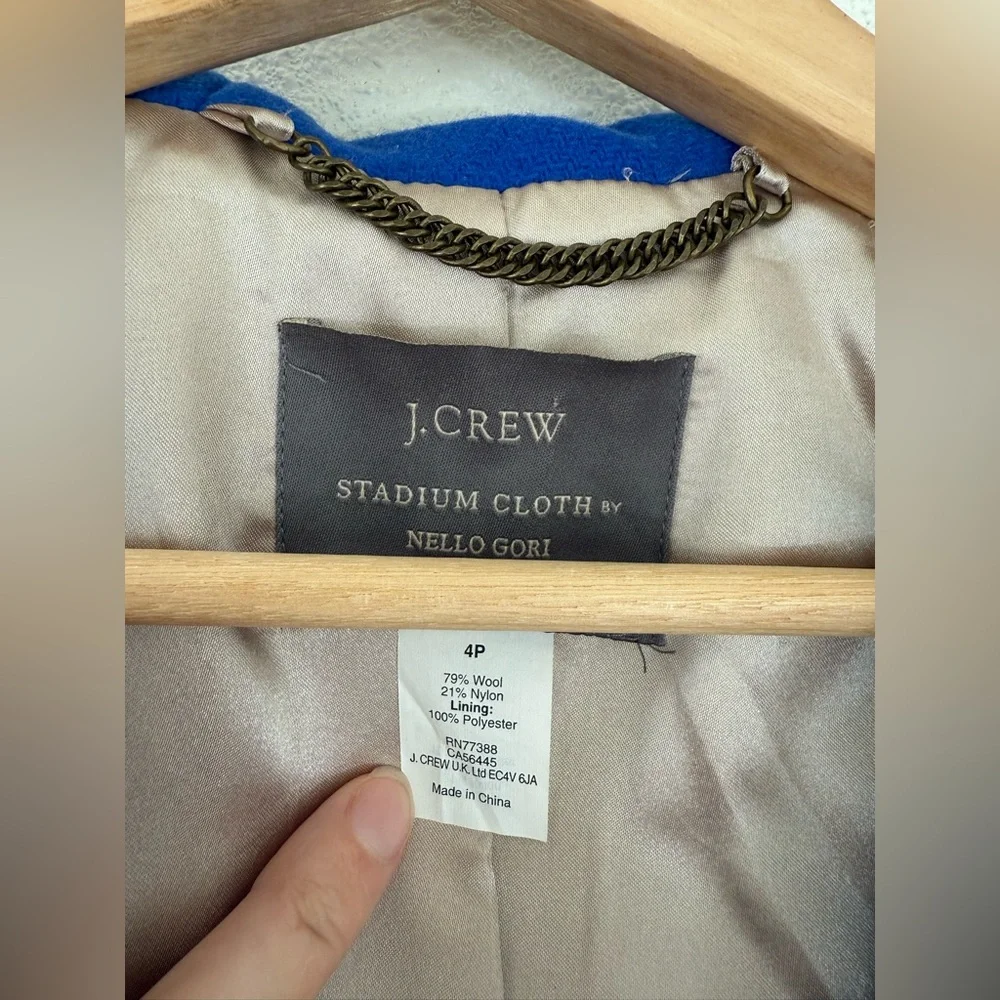 J. Crew Stadium Cloth Pea Coat - Picture 4 of 9